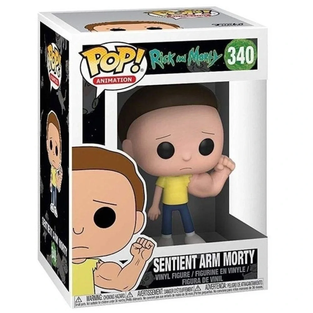 Funko Pop Animation Rick and Morty Sentient Arm Morty 340 Vinyl Figure New Box